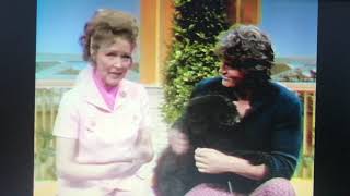 Michael Landon Interview (with his poodle) - The Pet Set (1971)