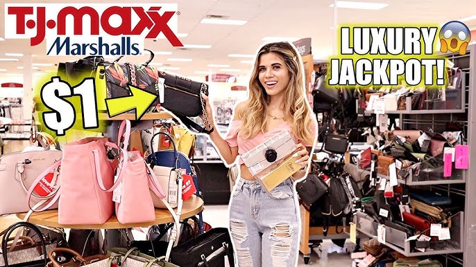 LUXURY SHOPPING SPREE AT TJMAXX, MARSHALLS, & ROSS! we found FENDI, GUCCI,  VALENTINO, LV & MORE! 