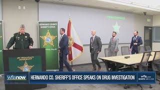 Hernando County Sheriff's Office speaks on drug investigation
