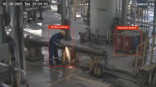 AI-powered Hot Work Safety for Oil & Gas Industry | viAct.ai