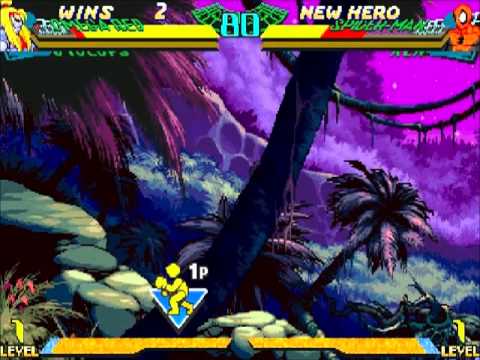 GGPO - Marvel Super Heroes Vs Street Fighter - Marvel-Champ(PHIL) Vs PlasmaSlashX(USA)
