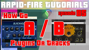 Hotkeys & Hacks to A/B Plugins and tracks (Rapid-Fire REAPER Tutorials Ep85)
