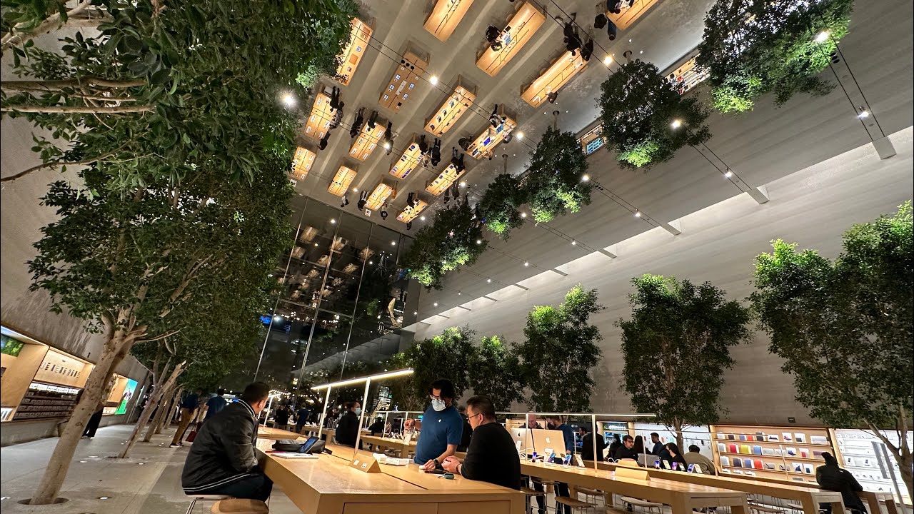 Apple Store The Grove Los Angeles, California YouTube