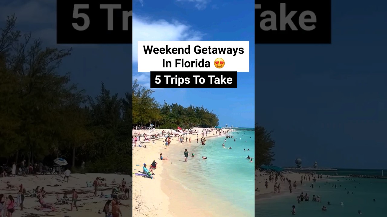 📍Weekend Getaways in Florida! 🌞 