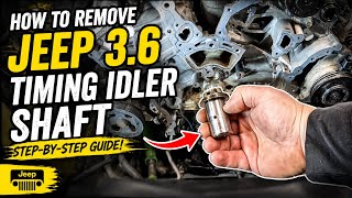Jeep 3.6 How To Remove Timing Idler Shaft