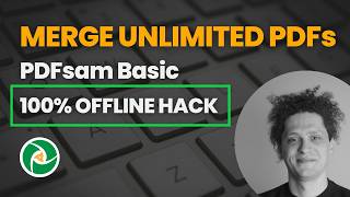 Merge UNLIMITED PDFs SECURELY for FREE (The OFFLINE Tool Pro Users Use)
