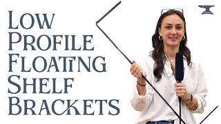 NEW! Low Profile Floating Shelf Bracket for 36 Inch Shelves