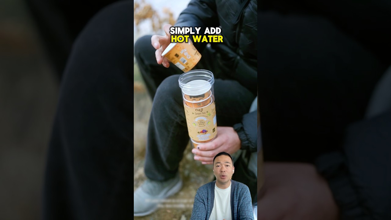 Discover a unique business idea with disposable tea cups featuring built-in tea for easy brewing