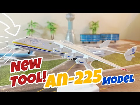 Let's Check Out This Newly Tooled AN-225 Airplane Model with Opening Nose Door 💥 Unboxed!