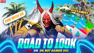 🔴 LIVE 🔥 Free Fire MAX Custom Room | Funny Challenges 😂 | Live Giveaway 💸