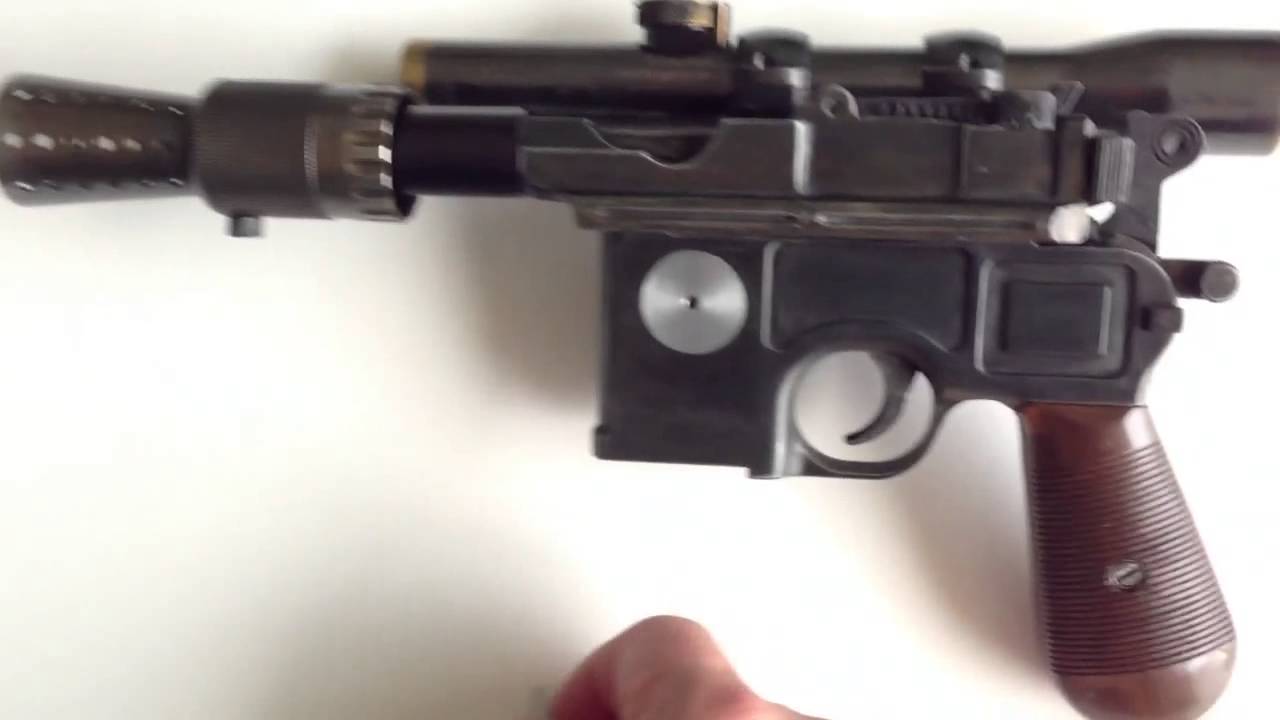 Han Solo ANH hero blaster DL-44 with sound part 2