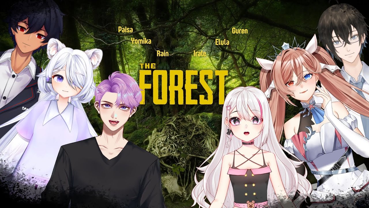 【The Forest】ADU MEKANIK ANTAR VTUBER? ( •̀д•́) (•̀д•́ ) #iraleshow # ...