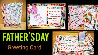 Handmade card ideas for Father's Day / DIY easy card for Father's Day/ Father's day card tutorial