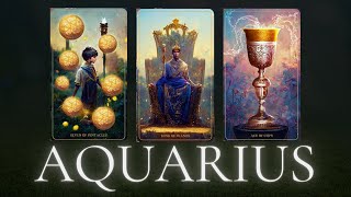 AQUARIUS took me an hour to recover from your reading, powerful energy intense. TAROT 2024 💜💜💜