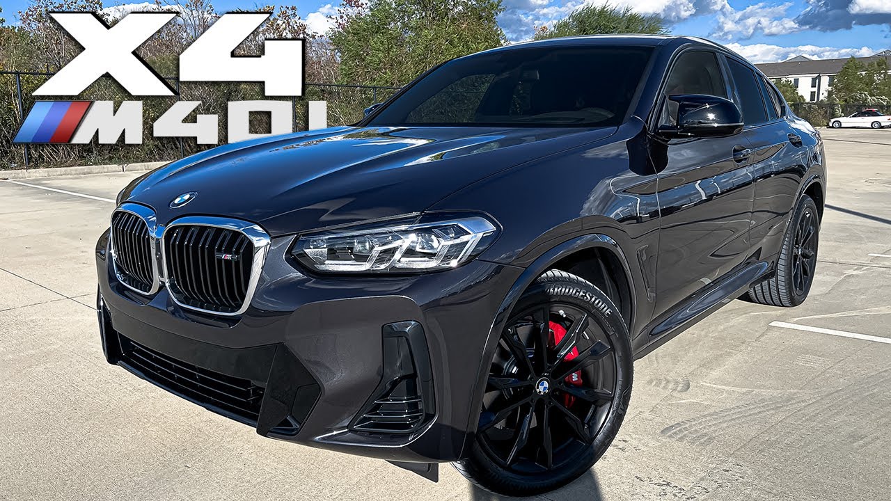 2022 BMW X4 M40i Facelift Walkaround Review + Exhaust Sound & Launch