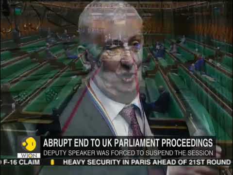 Leaking roof suspends UK Parliament proceedings