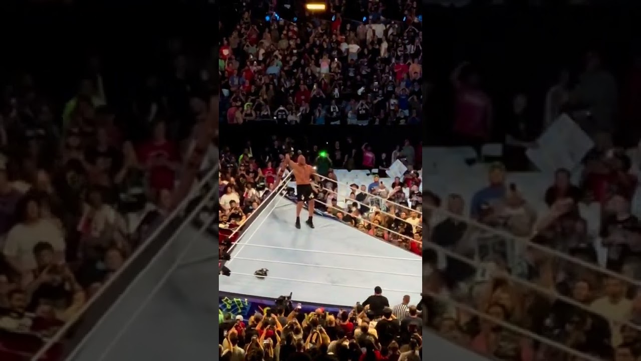 Brock Lesnar leaving summer slam 2022 // A.S.H 