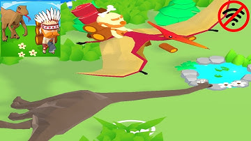 🦖BUILD ISLAND DINOSAUR HUNTER🦕 [BUILD AND SURVIVAL DINO ISLAND GAMES ANDROID] GAMEPLAY WALKTROUGH #3