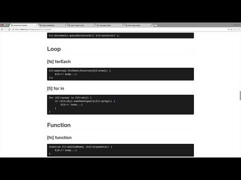 Atom Editor Tutorial - JavaScript Snippets [18/32]