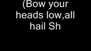 All hail Shadow lyrics (Crush 40) chords