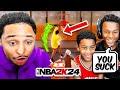 7 Year Old TRASH TALKS Angry Streamer after I beat him in a 1v1 in NBA 2K24! (RAGE)