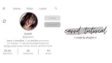 minimalist & interactive carrd tutorial — © nozeist