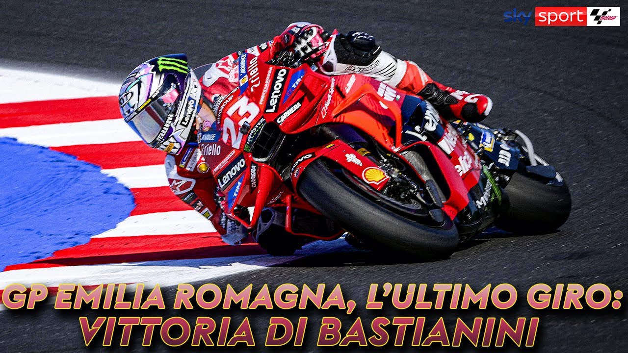 MotoGP, Misano: Bastianini vince davanti a Martin, l'ultimo giro ...