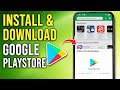 How To Download & Install Google Play Store Apk | Playstore Apk Kaise Download Karen