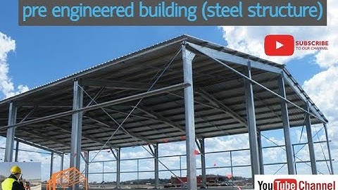 PEB building erection work  #peb #PEBSTRUCTURE #steelstructure #preengineeredbuilding
