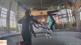 Learning how to fly head down