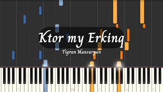 Ktor my Erkinq || Piano Tutorial