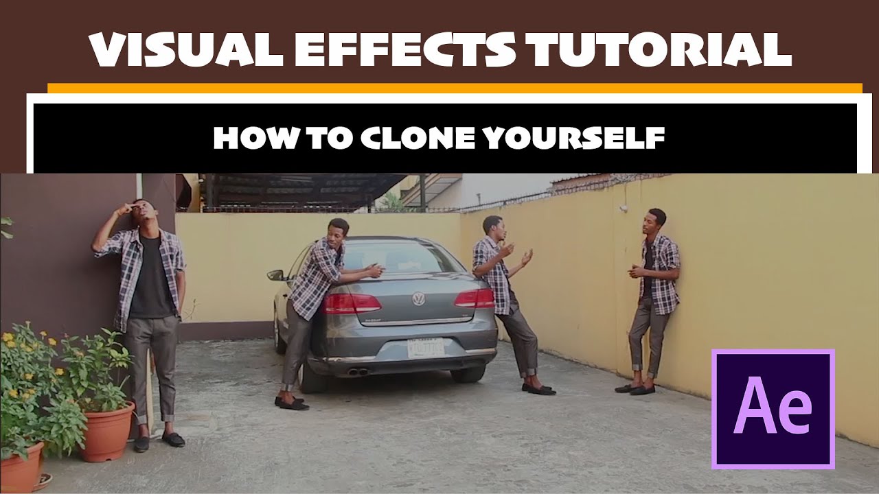 How to clone yourself || adobe after effects tutorial - YouTube