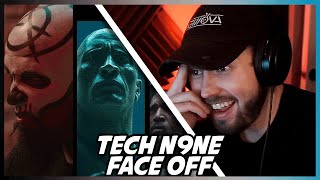 Newova REACTS To "Tech N9ne - Face Off (feat. Joey Cool, King Iso & Dwayne Johnson) | Music Video"