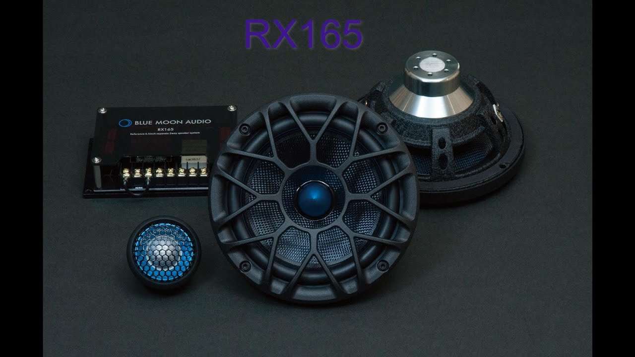 BLUE MOON AUDIO RX165 コンセプトとマテリアル - YouTube