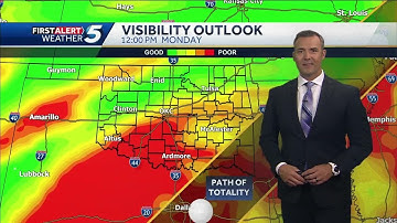Solar Eclipse Cloud forecast