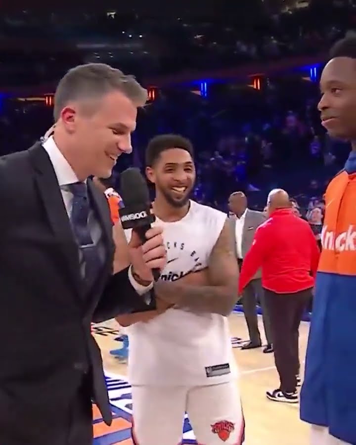 OG Anunoby kept taking the mic in post-game interviews, so they put his name on it! ??