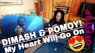 Dimash \& Marcelito Pomoy Incredible Rendition of My Heart Will Go On | Amazing Performance Reaction