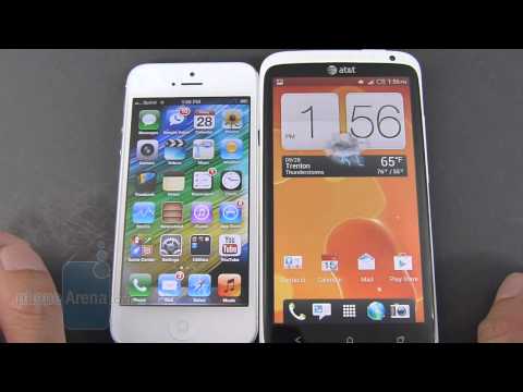 Apple iPhone 5 vs HTC One X