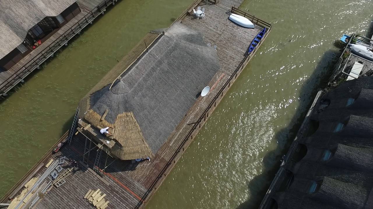 Nádtető javítás tűzdeléssel, Fertőrákos