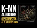 K-NN Algorithm The Simplest Way AI Classifies Data