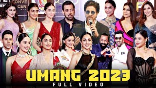 A GLAMOROUS NIGHT of UMANG 2023 - FULL EVENT | Salman, Shahrukh, Alia, Ranbir, Deepika, Ranveer