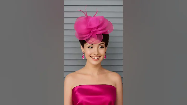 Diy Elegant Crinoline Fascinator Hat #diy #fashion #handmade #hat