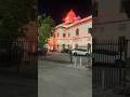 Courts in night