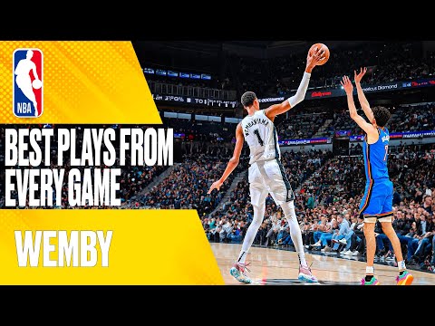 Victor Wembanyama's BEST PLAY from EVERY GAME (2023-2024)