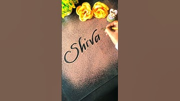 Name art #trending #shortvideo #art #handwriting #style #calligraphy #writingstyle