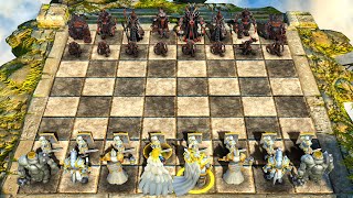 Battle vs Chess: 3D chess game co vua hinh nguoi, gameplay #6 screenshot 4