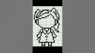 simple pixel art,  easy digital pixel art