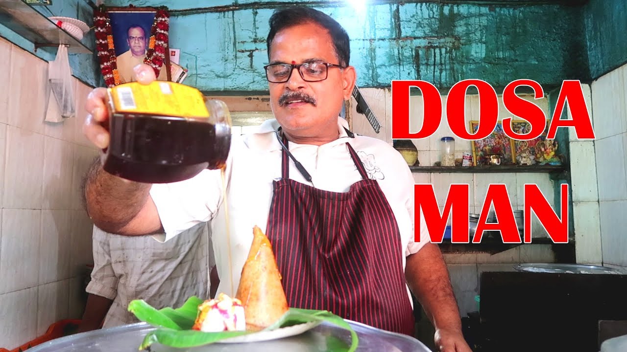 Lays Dosa | Ice Cream Dosa | Anji Babu Tiffins | Dosa Man | Creative Dosa IN Vijayawada | Street Food Zone