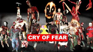 Cry Of Fear - All JUMPSCARES, All MONSTERS, ATTACKS - we need Cry of Fear Remastered / Remake