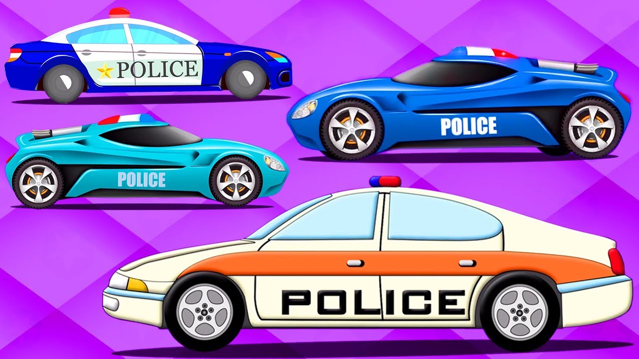 Police Car  Formation And Uses  Vehicle Videos For Babies by Kids Channel